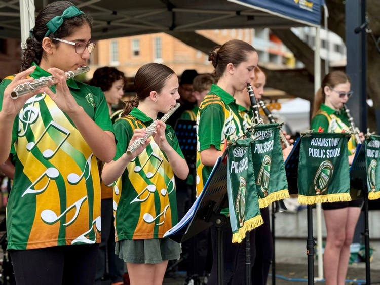 May be an image of football, oboe, clarinet, flute and text that says